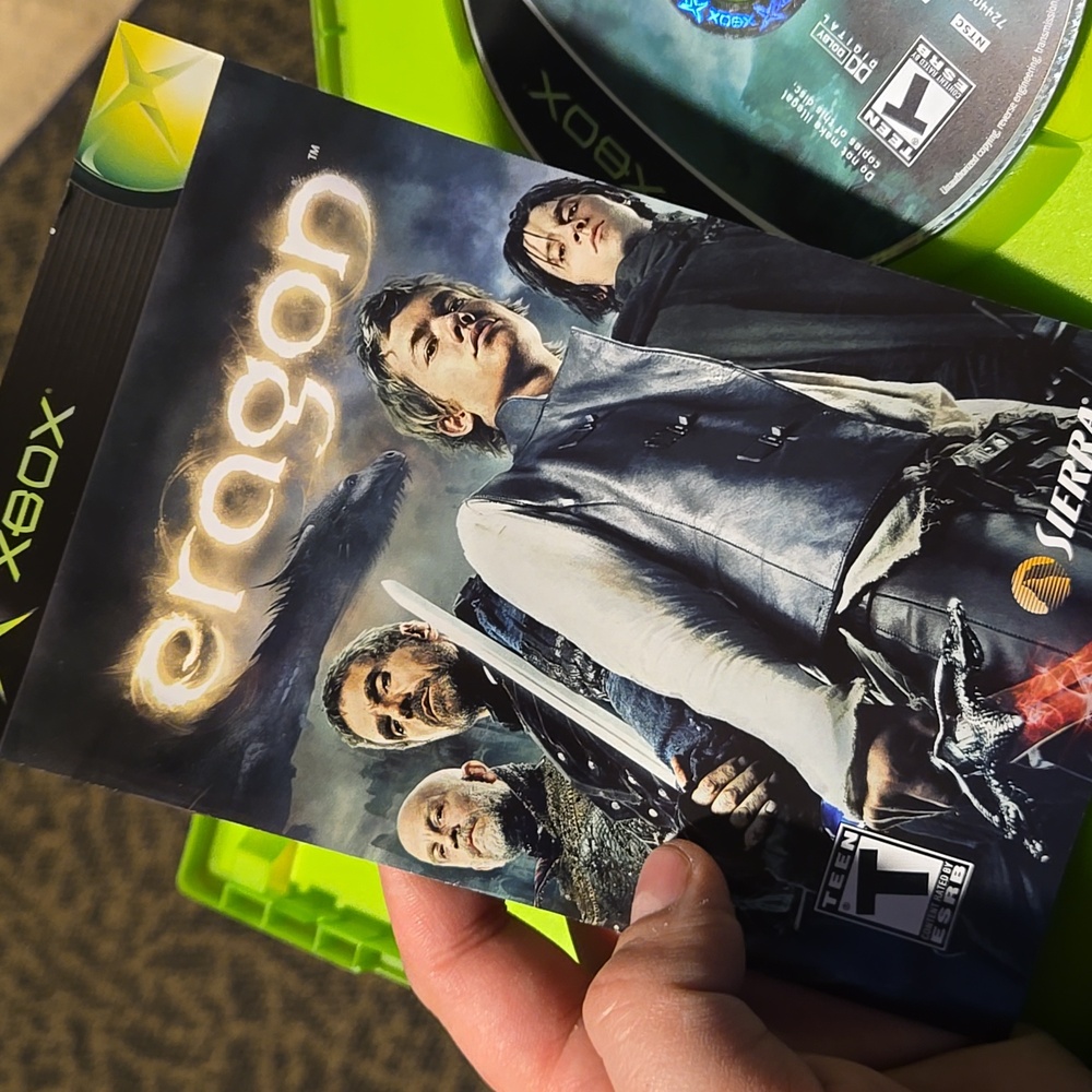 Eragon Video Game Xbox Book Included - Picture 10 of 12